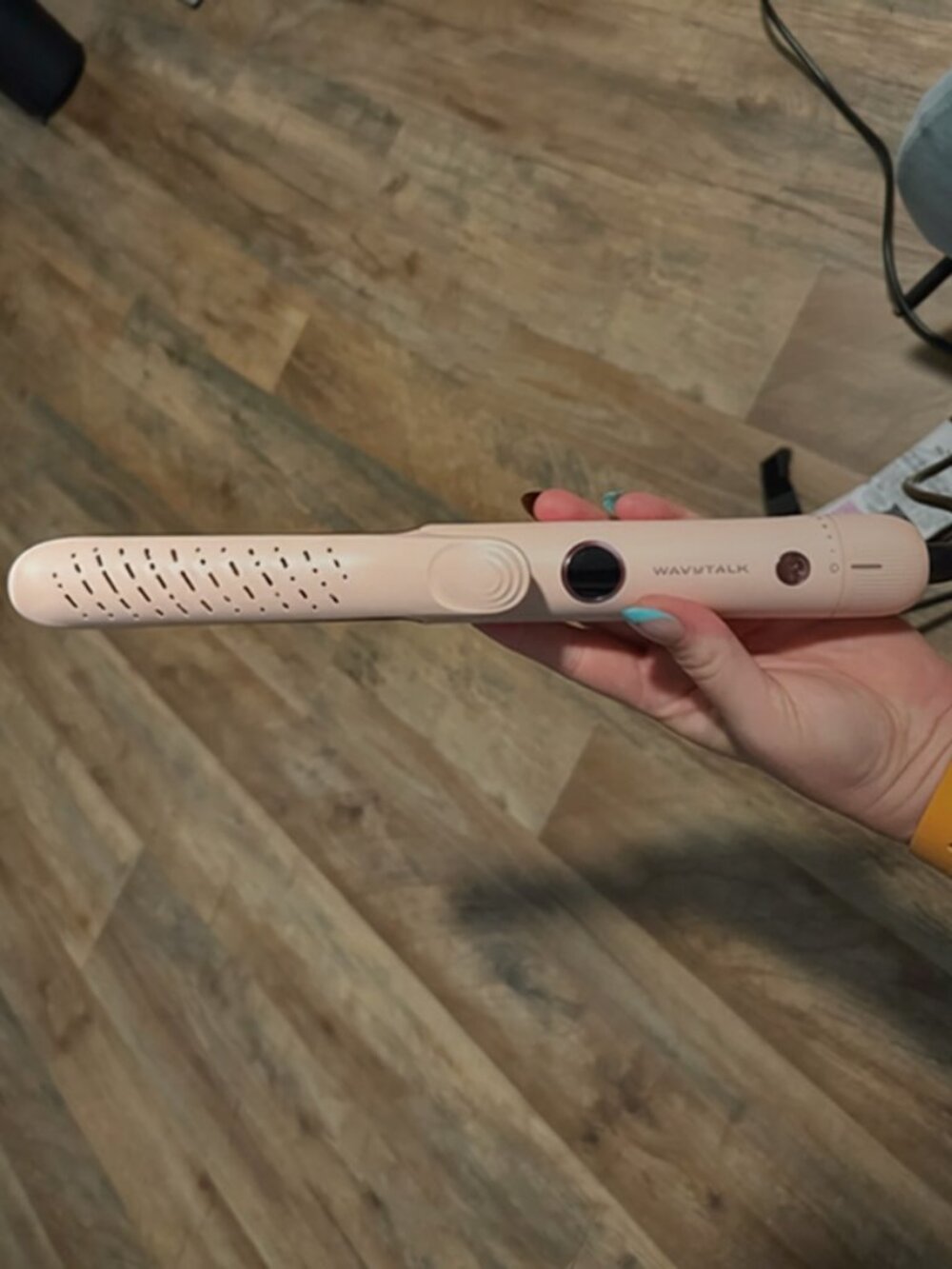Wavytalk Whirlwind Curl 2-in-1 Hair Curler Straightener Airflow Styler Pink OS